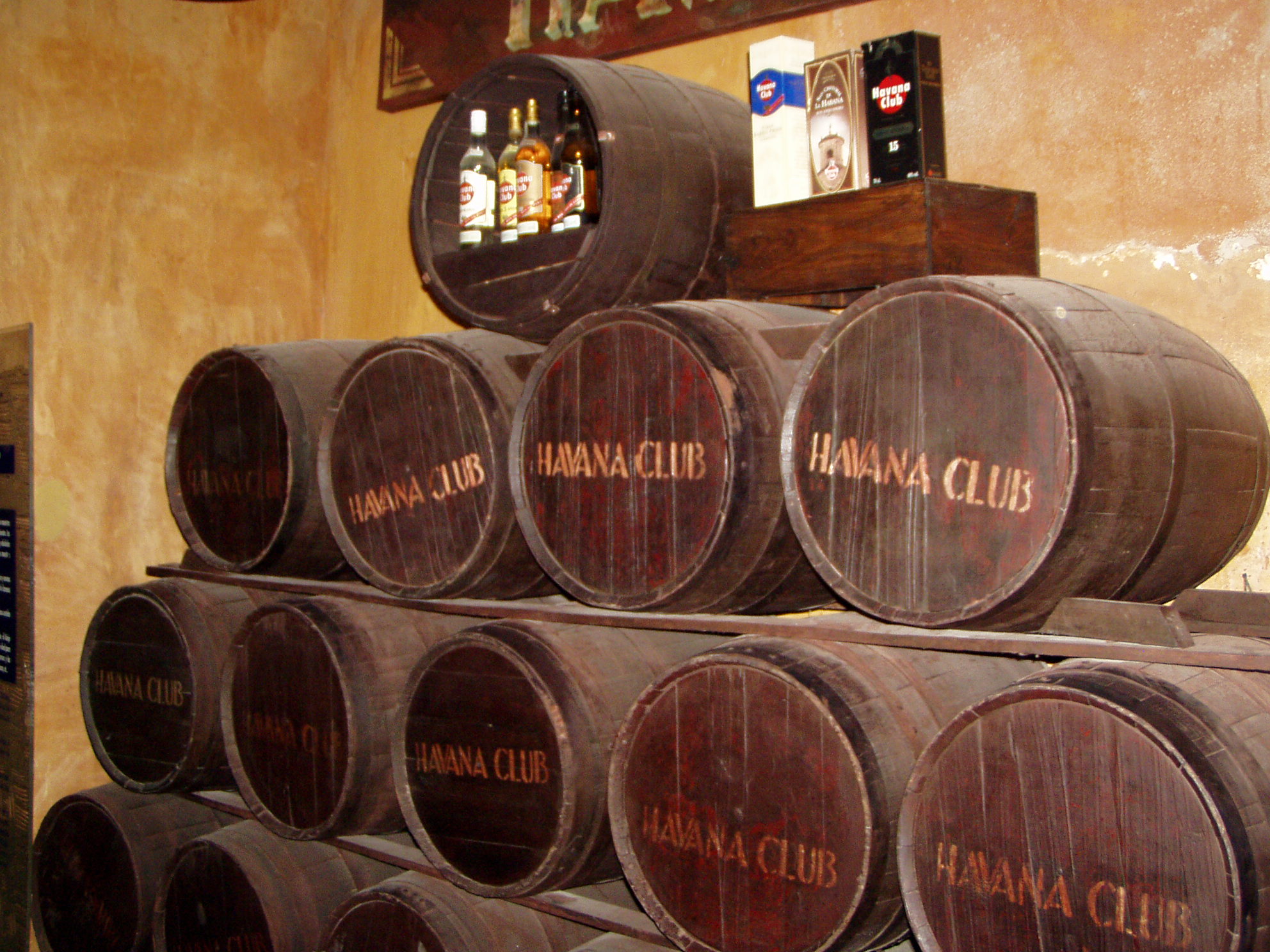 Havana Club rum factory Cuba