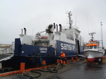Grimsey Dalvik Iceland ferry